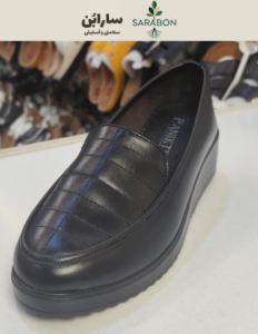 کفش طبی زنانه مدل شطرنجی