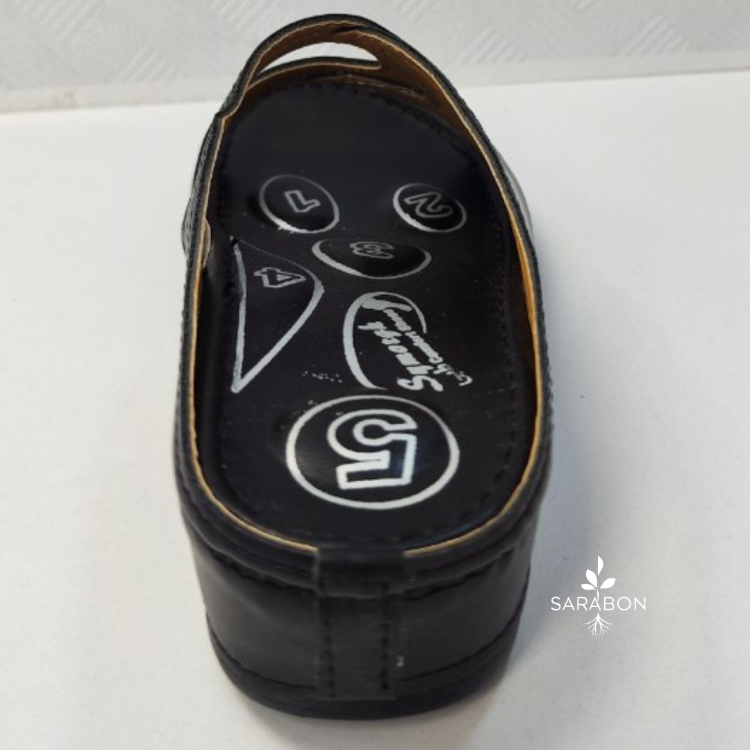 White Modern Sneakers Product Promotion Instagram Post (57) صندل طبی مدل آلدو